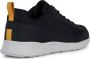 Geox Zwarte Sanzio Sneakers voor Mannen Black Heren - Thumbnail 5