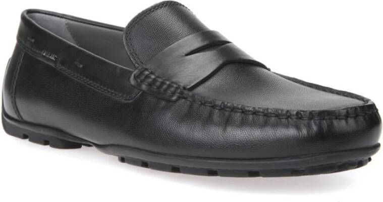 Geox Zwarte Veterschoenen U Moner 2Fit Black Heren
