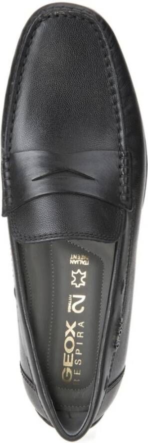 Geox Zwarte Veterschoenen U Moner 2Fit Black Heren