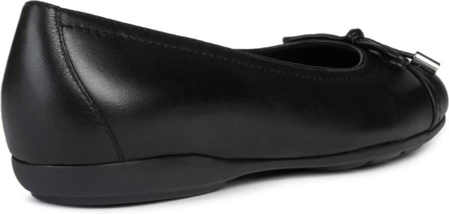 Geox Zwarte Veterschoenen voor Vrouwen Black Dames