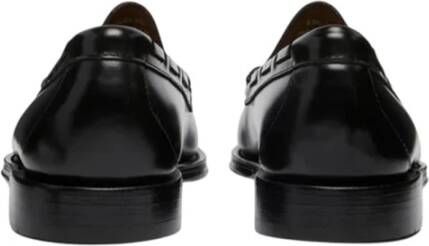 G.h. Bass & Co. Handgemaakte Bruin Leren Loafers met Kwastje