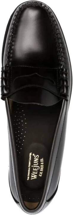 G.h. Bass & Co. Heritage Larson Moc Penny Loafer Black Heren