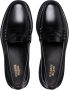 G.h. Bass & Co. Zwarte leren Penny Loafers Herfst Winter 2024 Black Heren - Thumbnail 3