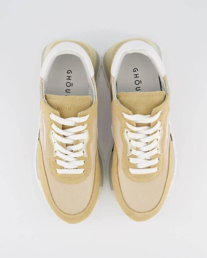 Ghoud Beige Lage Top Sneakers Beige Dames