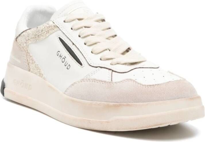 Ghoud Bianco e Argento Sneakers