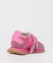 Ghoud Fuchsia leren en glitter sneakers - Thumbnail 2