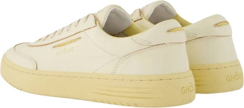 Ghoud Ivoor Suède Leren Sneakers Beige Heren