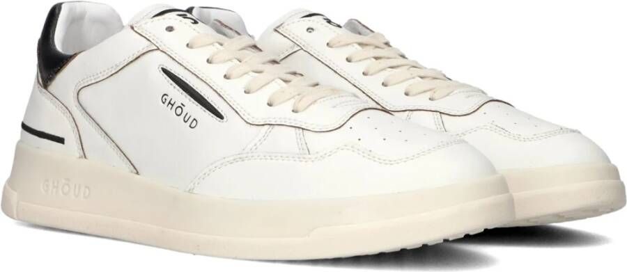 Ghoud Lage Dames Witte Leren Sneakers White Dames