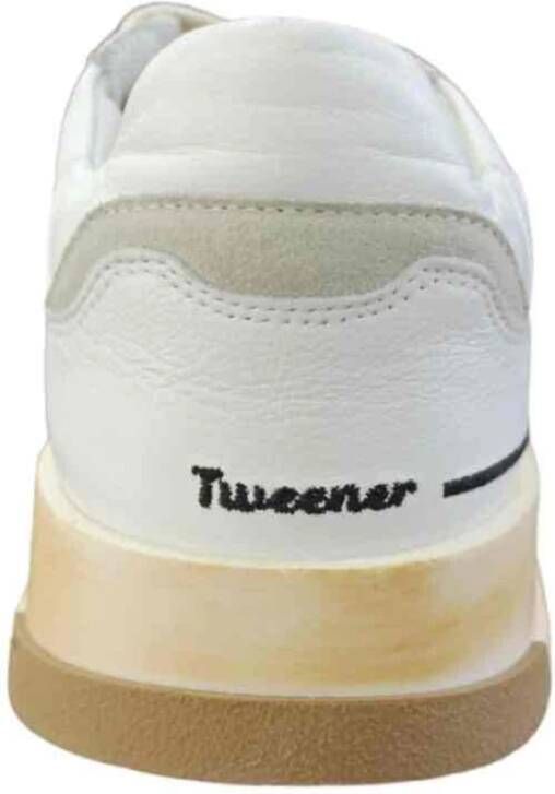 Ghoud Lage Leren Sneakers Beige Heren