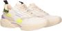 Ghoud Dames Tyre Sneaker Wit Geel Multicolor Dames - Thumbnail 2