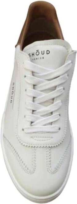 Ghoud LOB 01 Lage Leren Sneakers Beige Heren