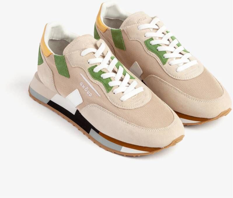 Ghoud Moderne Rush Groove Mesh Beige Sneakers