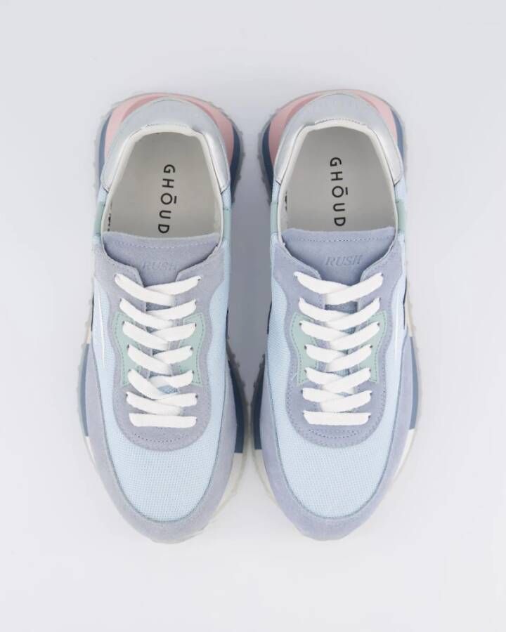 Ghoud Rush_Multi Low Blauw Sneakers Multicolor Dames