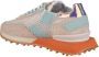 Ghoud Minimalistische Mesh en Suède Sneakers Meerkleurig Dames - Thumbnail 7