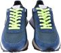 Ghoud Geometrische Mesh Sneakers met Leren Details - Thumbnail 3