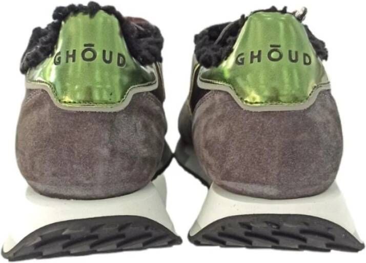 Ghoud Rush Low Mesh Mirror Sneakers Bruin Heren