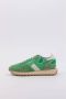 Ghoud Groene Leren Mesh Sneakers Groen Dames - Thumbnail 2