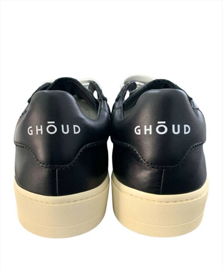 Ghoud Stijlvolle Low Man Pebb Sneakers Zwart Heren