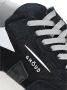 Ghoud Zwarte Mesh en Suède Sneakers Black Heren - Thumbnail 4