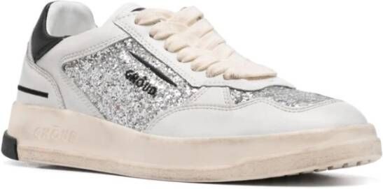Ghoud Zilver en Zwarte Sneakers voor Vrouwen Multicolor Dames