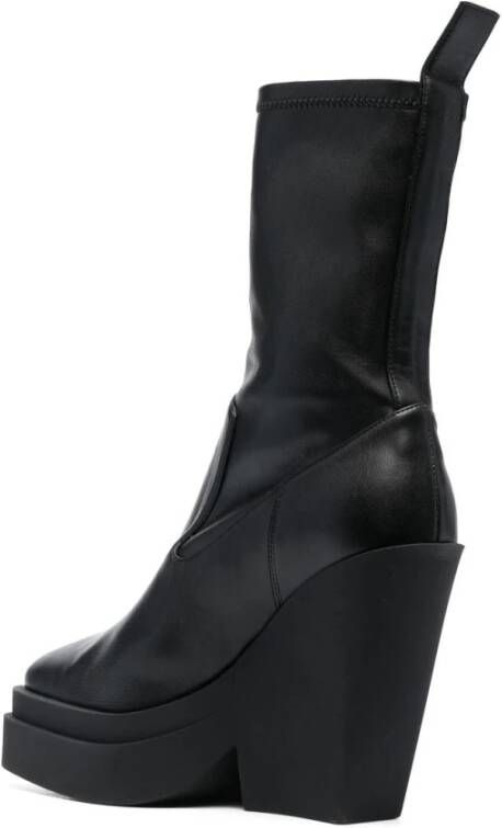 Gia Borghini Boots Black Zwart Dames