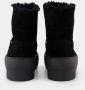 Gia Borghini Dikke enige veterlaarzen in zwart leer Black Dames - Thumbnail 9