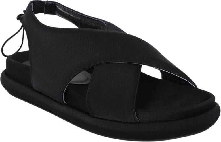 Gia Borghini Flat Sandals Zwart Dames