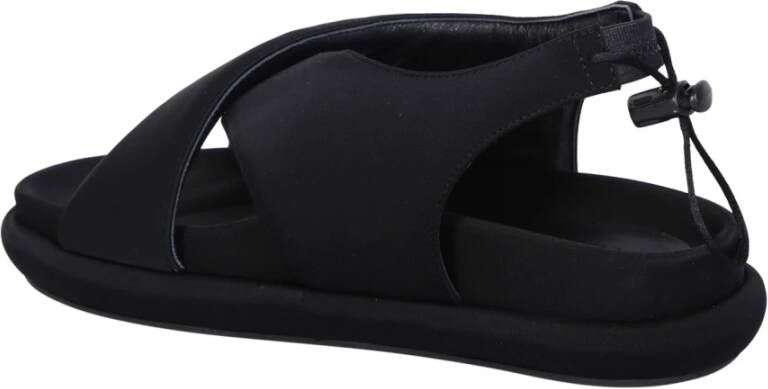 Gia Borghini Flat Sandals Zwart Dames