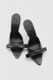 Gia Borghini Heeled Mules Black Dames - Thumbnail 4