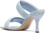 Gia Borghini Heeled Mules Blauw Dames - Thumbnail 3