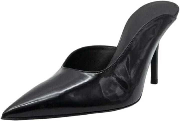 Gia Borghini Heeled Mules Zwart Dames