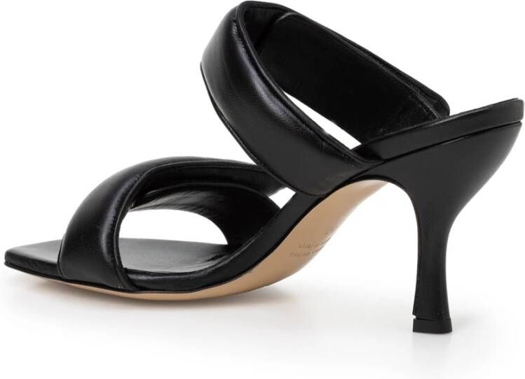 Gia Borghini Heeled Mules Zwart Dames