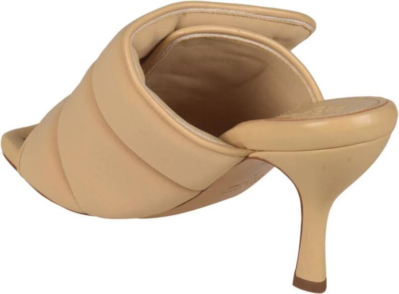 Gia Borghini High Heel Sandals Geel Dames