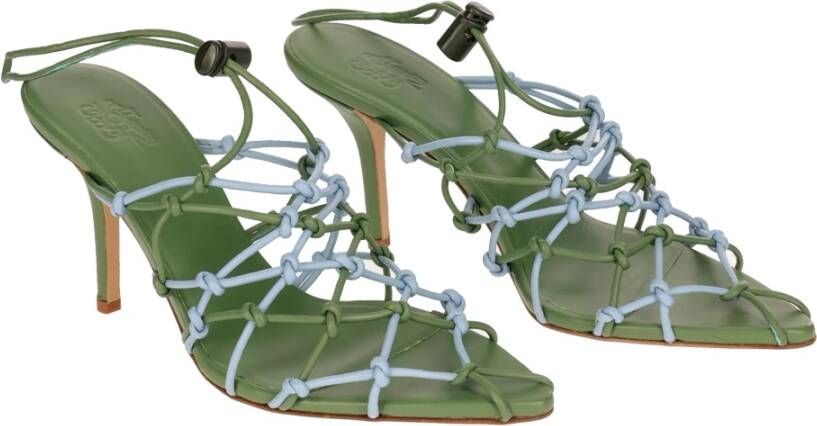 Gia Borghini High Heel Sandals Groen Dames
