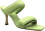 Gia Borghini High Heel SandalsHeeled Mules Groen Dames - Thumbnail 2