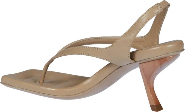 Gia Borghini Hoge hiel sandalen Grijs Dames
