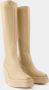 Gia Borghini Hoge laarzen Beige Dames - Thumbnail 2