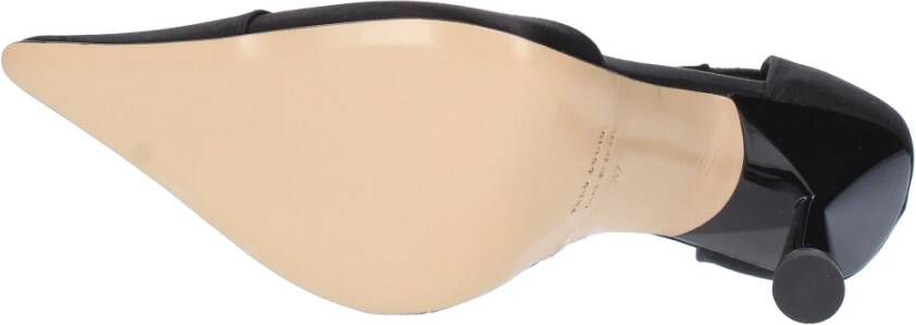 Gia Borghini Met Hak Zwart Black Dames