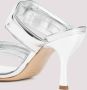 Gia Borghini Metallic Sandalen Verhoog Stijl Comfortabel - Thumbnail 2