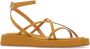 Gia Borghini Mosterdstof Rosie 16 sandalen Oranje Dames - Thumbnail 2