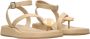 Gia Borghini Platte sandalen Beige Dames - Thumbnail 2