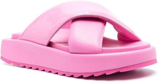 Gia Borghini Platte sandalen Roze Dames