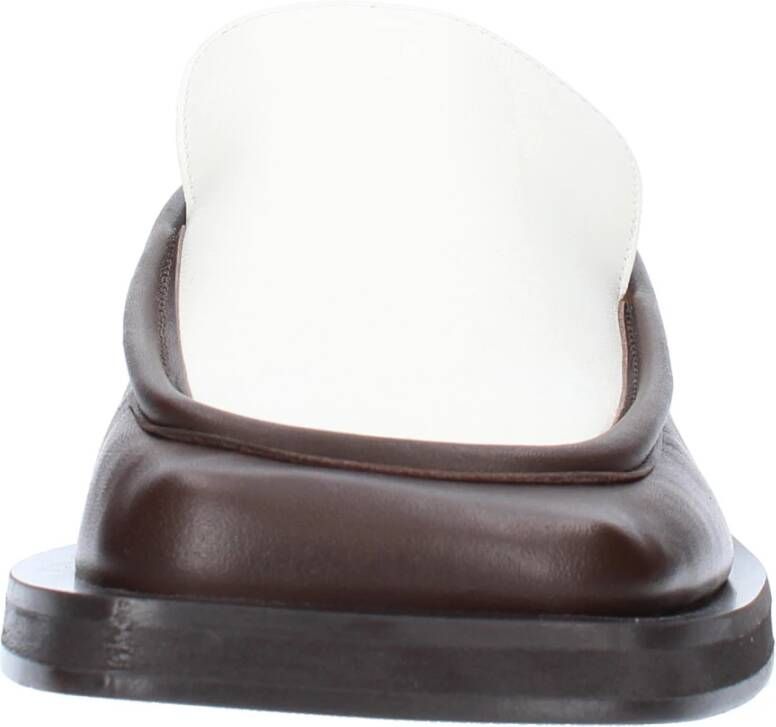 Gia Borghini Platte schoenen Bruin Brown Dames