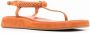 Gia Borghini Rosie platte sandalen Oranje Dames - Thumbnail 6