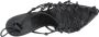Gia Borghini Smalle Hak Sandalen Black Dames - Thumbnail 11