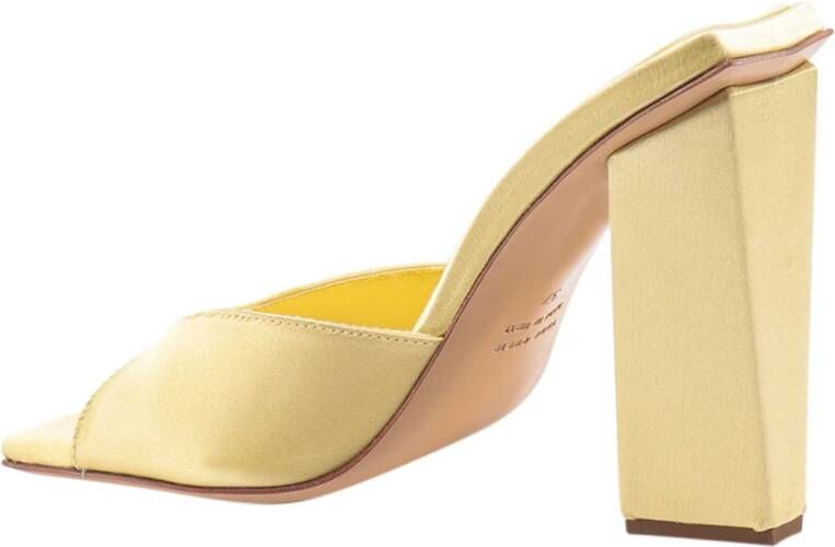 Gia Borghini Sandals Geel Dames