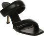 Gia Borghini Smalle Hak Sandalen Black Dames - Thumbnail 2