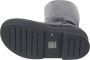 Gia Borghini Boots & laarzen Black Slip-On Boots With Platform In Smooth Leathe in zwart - Thumbnail 4