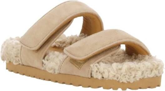 Gia Borghini Sliders Beige Dames