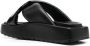 Gia Borghini Zwarte Leren Hoge Hak Sandalen Black Dames - Thumbnail 3